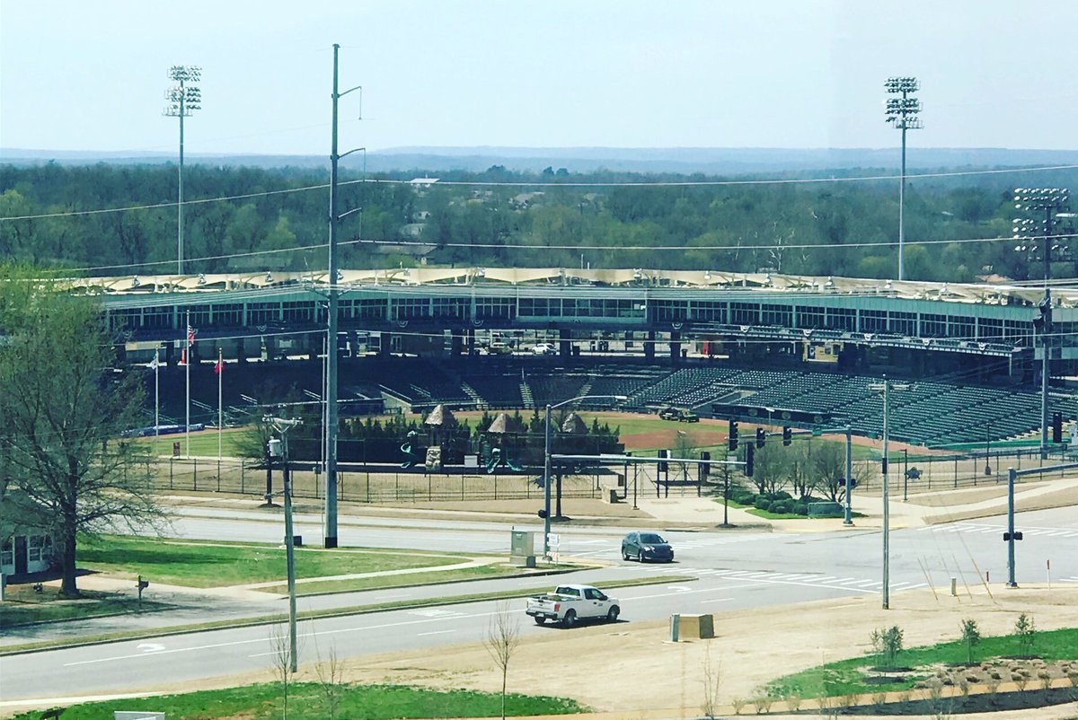 nwanaturals's tweet photo. Great 👀 of Arvest Ballpark from Arkansas Children’s Northwest. #ACNWFan #FanDay #FanWave https://t.co/3takuSjmX3