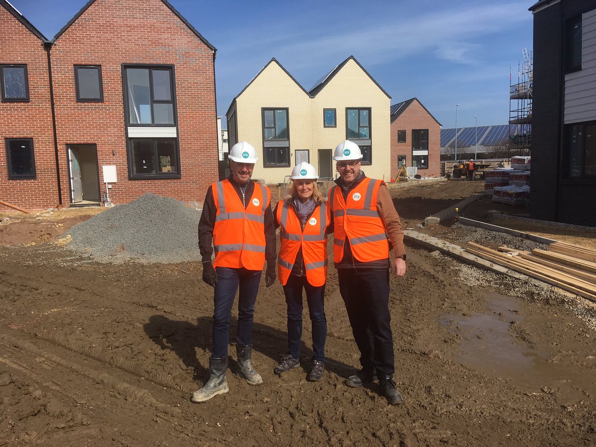 pauljw1911's tweet photo. Great day with @CaroleS_WTG visiting @homegroup #gatesheadinnovationvillage. We’re building first class social housing and leading the way house build innovation. Can’t wait to see it finished. Oh and we chatted about our @WTGF_Games plans too! https://t.co/8wJnJStfZK