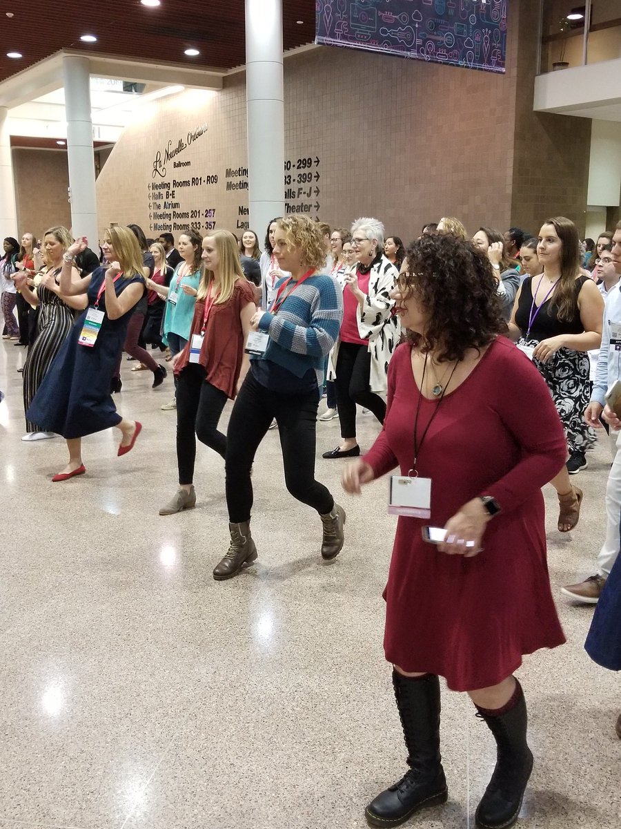 LauraAOTA's tweet photo. Salsa break hall F! #AOTA19 https://t.co/tCkihbCPj7