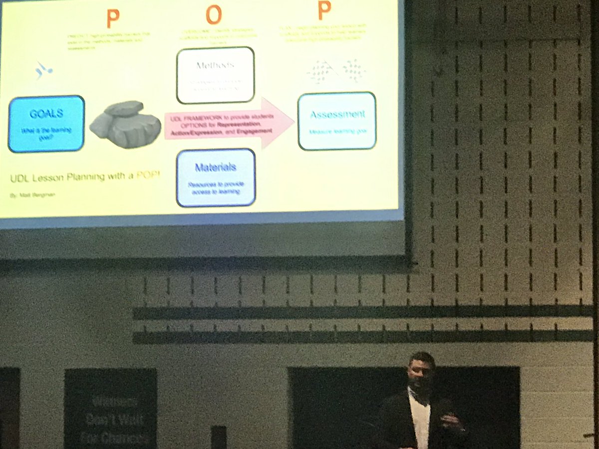 MrWebstersClass's tweet image. Great visual for all educators when thinking about designing for our learners by @mattbergman14 #ALCDBTechFest