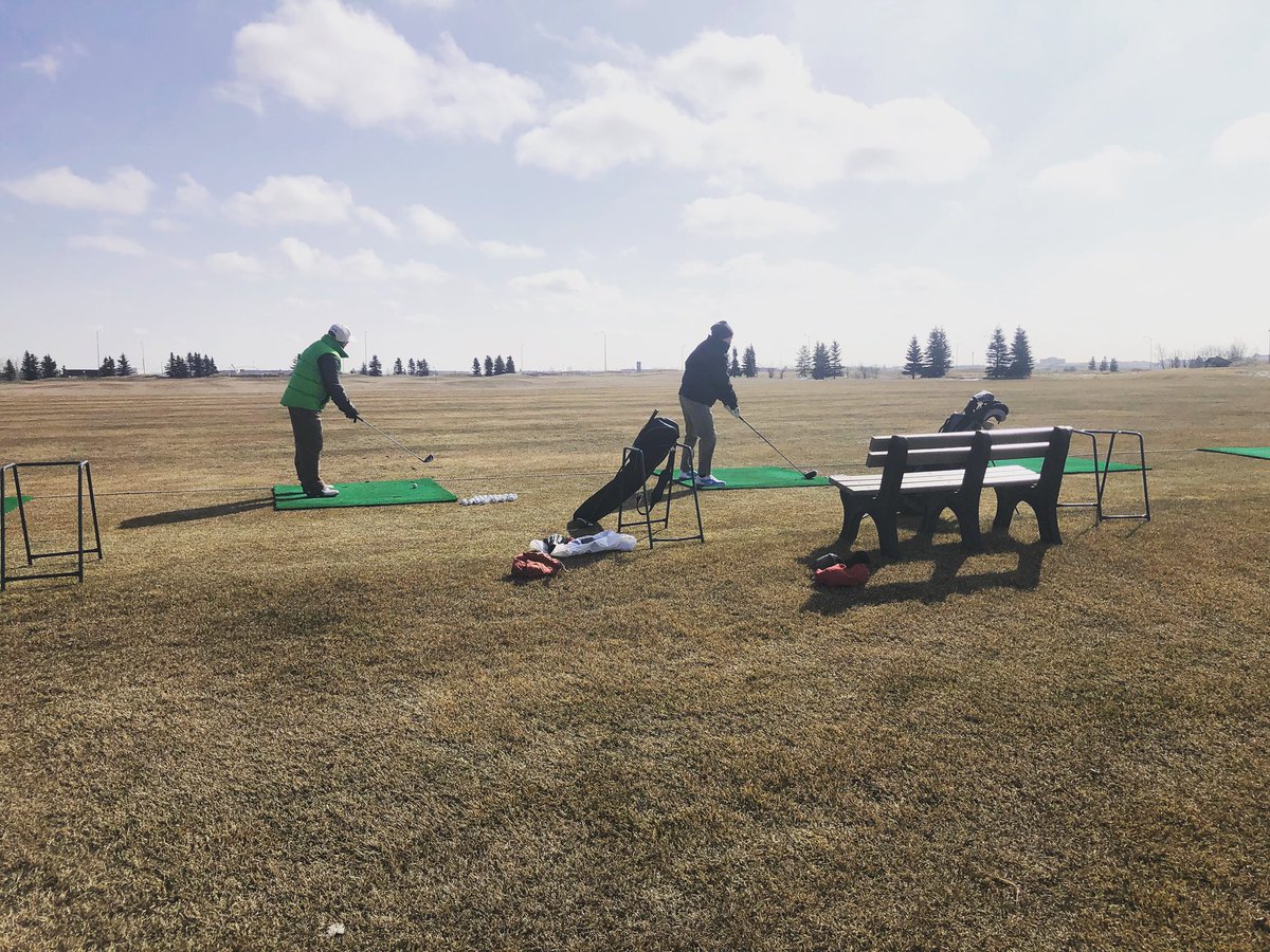 RedTailLanding's tweet photo. The golf season has arrived! 

The Driving Range and Hawks Nest Restaurant are now open. Our hours of operation are 9am to 8pm daily. Swing by for a visit, we’d love to see you!
#yeggolf #edmontongolf #golfseason #drivingrange #golfyeg #golfedmonton https://t.co/2C3iuORkox