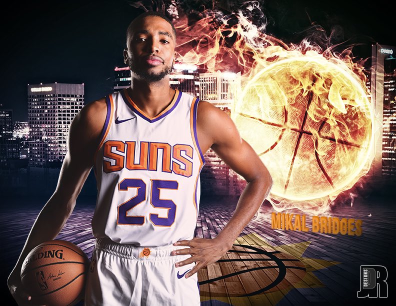 JDR_Designs's tweet photo. Last Suns home game tonight...My final #FanArtFriday goes to @mikal_bridges...Congrats on winning the Dan Majerle Hustle Award! Go @Suns!!! 💜🧡🏀
•
•
•
#timetorise #gosuns #sixthman #mikalbridges #valleyboys #phxfanart #phoenixsuns #suns #appreciationpost #jdrdesigns https://t.co/IbDqhnzTUM