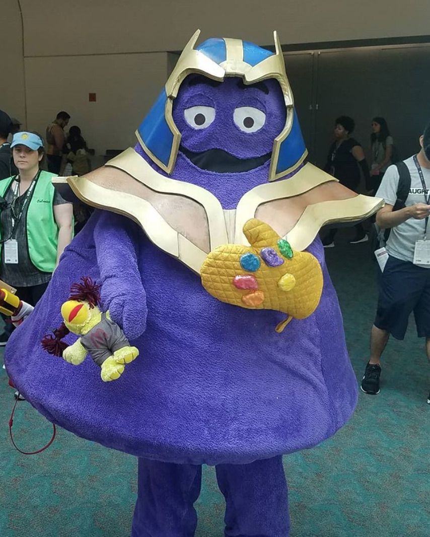 Cosplay in America (@cosplayamerica) on Twitter photo "People loved the cosplay and I’m so happy it brought so many laughs. Also everyone was shocked to realize the Infinity Nuggets were molded from actual McDonald’s Nuggets." - <a href="/BananaSteveCos/">Banana Steve</a>
READ REST cosplayinamerica.tumblr.com/post/176429635… "People loved the cosplay and I’m so happy it brought so many laughs. Also everyone was shocked to realize the Infinity Nuggets were molded from actual McDonald’s Nuggets." - <a href="/BananaSteveCos/">Banana Steve</a>
READ REST cosplayinamerica.tumblr.com/post/176429635…