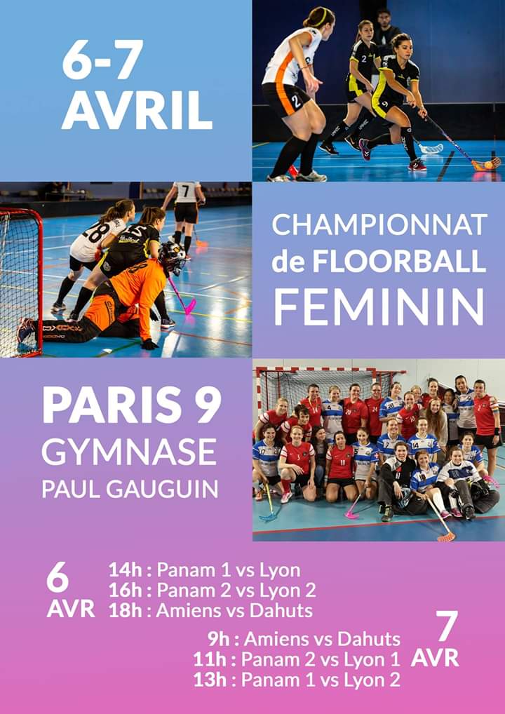 🔥Ce weekend <a href="/Paris/">Paris</a>, venez découvrir le 👉 HOCKEY EN SALLE FÉMININ !🔥
Matchs Samedi AM et Dimanche matin - 9ème arrondissement - ENTRÉE LIBRE - Buvette sur place 👌 #floorball <a href="/Mairie9Paris/">Mairie du 9e Paris</a> <a href="/SylvainMaillard/">Sylvain Maillard</a>