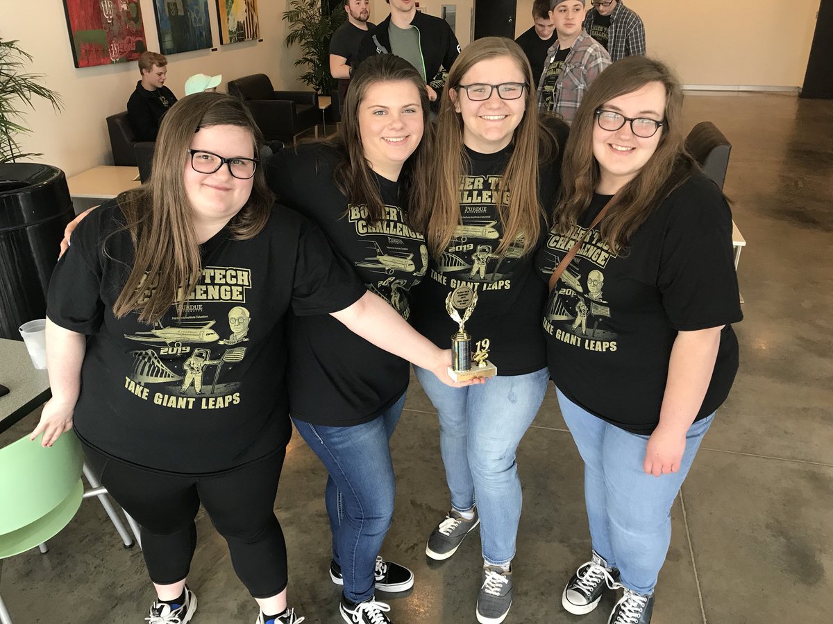 Had a great time at the Purdue Boiler Tech Challenge today in Columbus. What an awesome group of Engineering students!