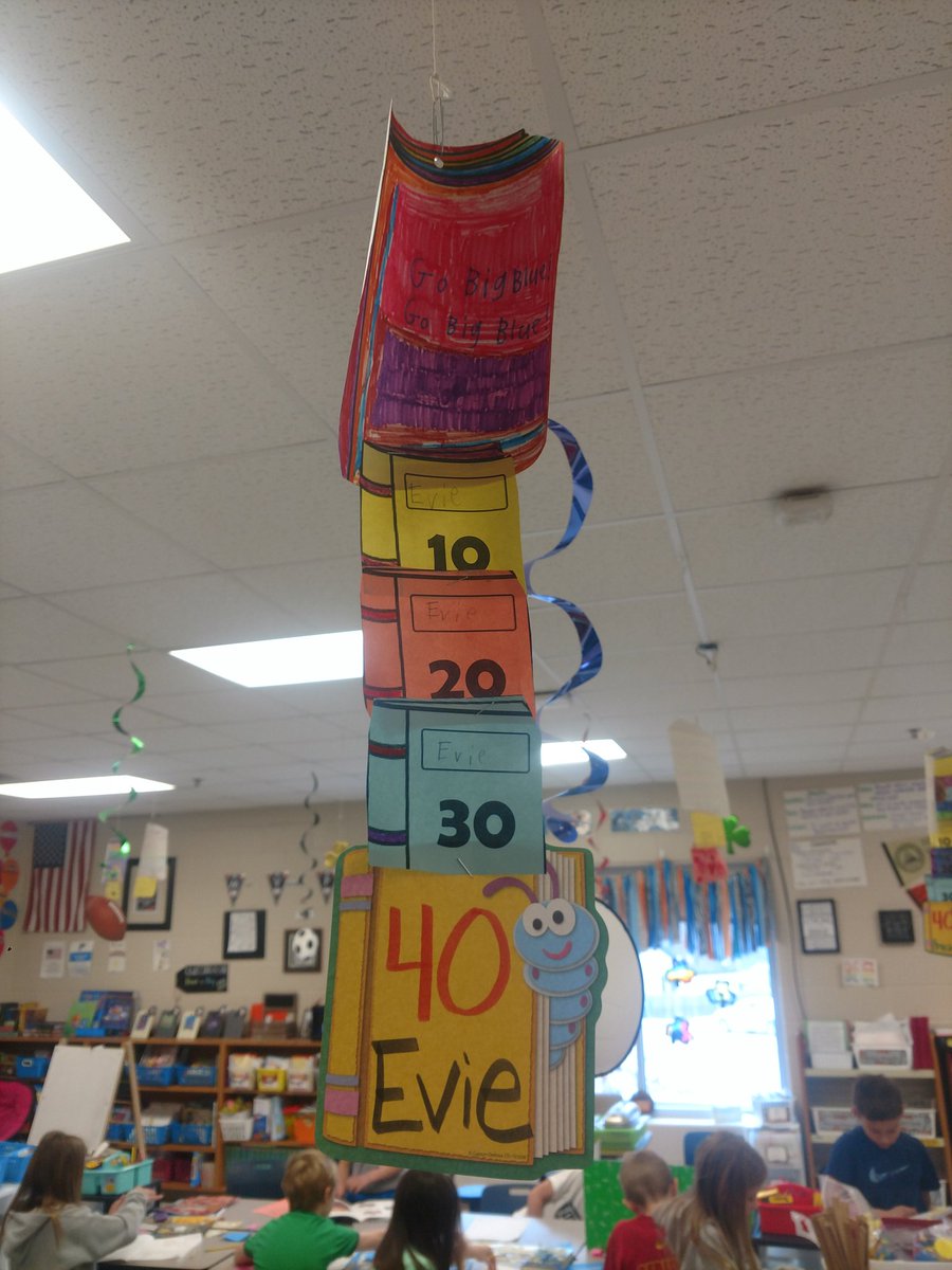MrsAndreasen25's tweet photo. Yippee! Another reading challenge completed 👍📚 way to go Evie! #readingmaster #secondgrade #freemanfalcons #40bookchallenge https://t.co/OXzl6fcIJW