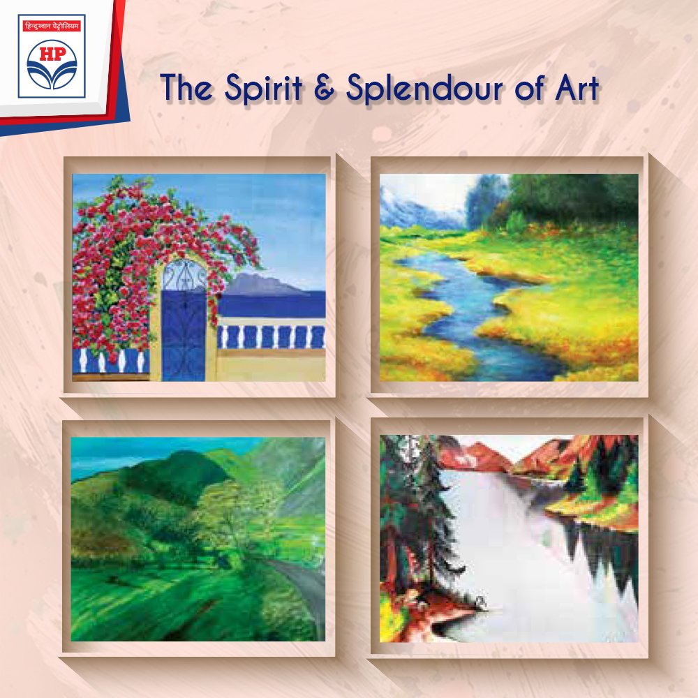HPCL's tweet photo. HPites don their creative hats and colour their imaginations. Such is #LifeAtHPCL! https://t.co/7KUFn8cd5i