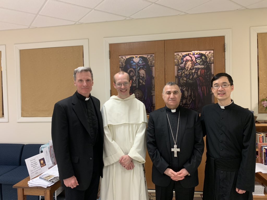 bishopwarda's tweet photo. At Baylor Christian University, Texas talking re the challenges of Christianity in Iraq /Kurdistan and looking for native English speakers to teach at the Catholic University in Erbil and the IB Mar Qardakh school. I received a warm welcome with great interest in our work. https://t.co/NGIefgXxmI