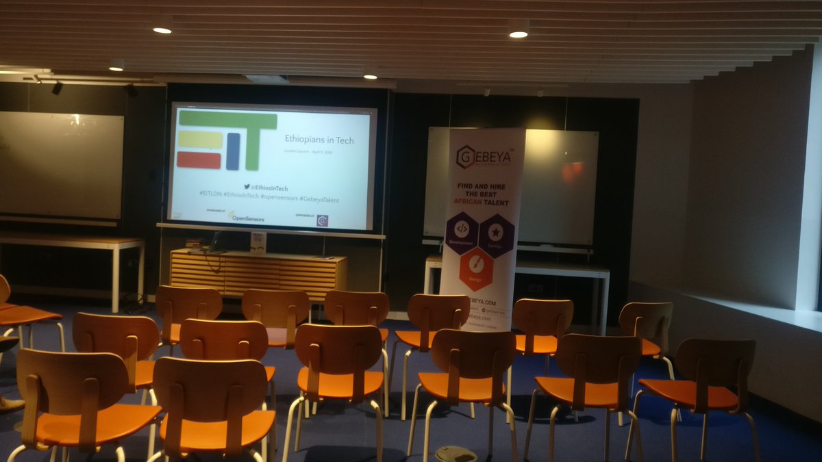 littleoneent's tweet image. All set to kick off @EthiosInTech London meetup at our host venue @OpenSensorsIO
#EiTLDN #EthioinTech #opensensors #GebeyaTalent #Africatech