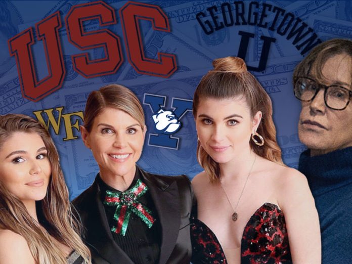 Proconian's tweet photo. Remember when the woman from Full House 🏠 cheated the college application process?? Well, @phoebewarren_ has a few things to say about the #OperationVarsityBlues scandal 👀 #Clink the #link in bio to see her GO OFF 😡 https://t.co/kCfmNJVRgh