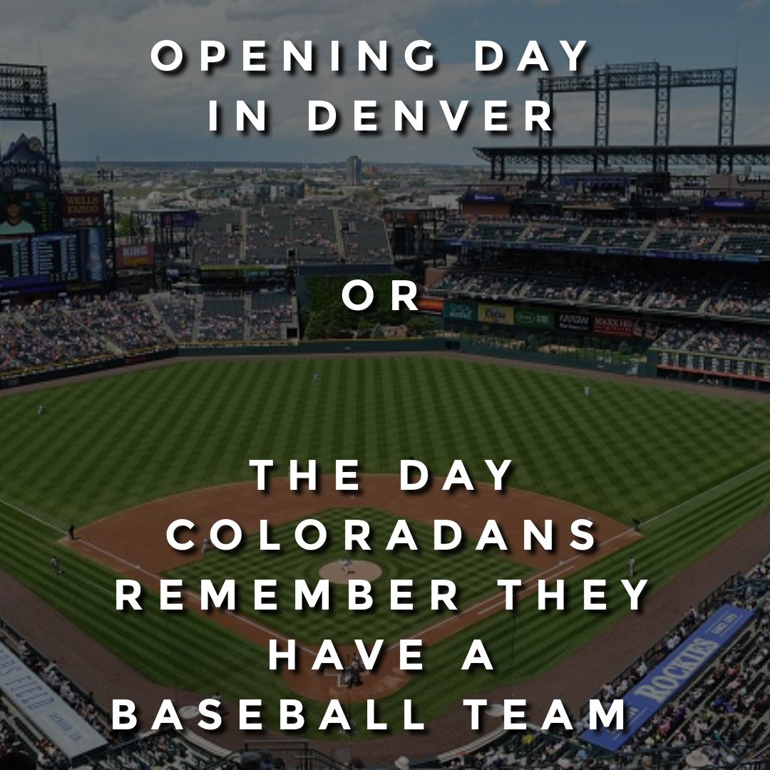 _SportsNerds's tweet photo. "Is Ubaldo starting today?"

#openingday #denver #rockies https://t.co/yhUrAvNwnw