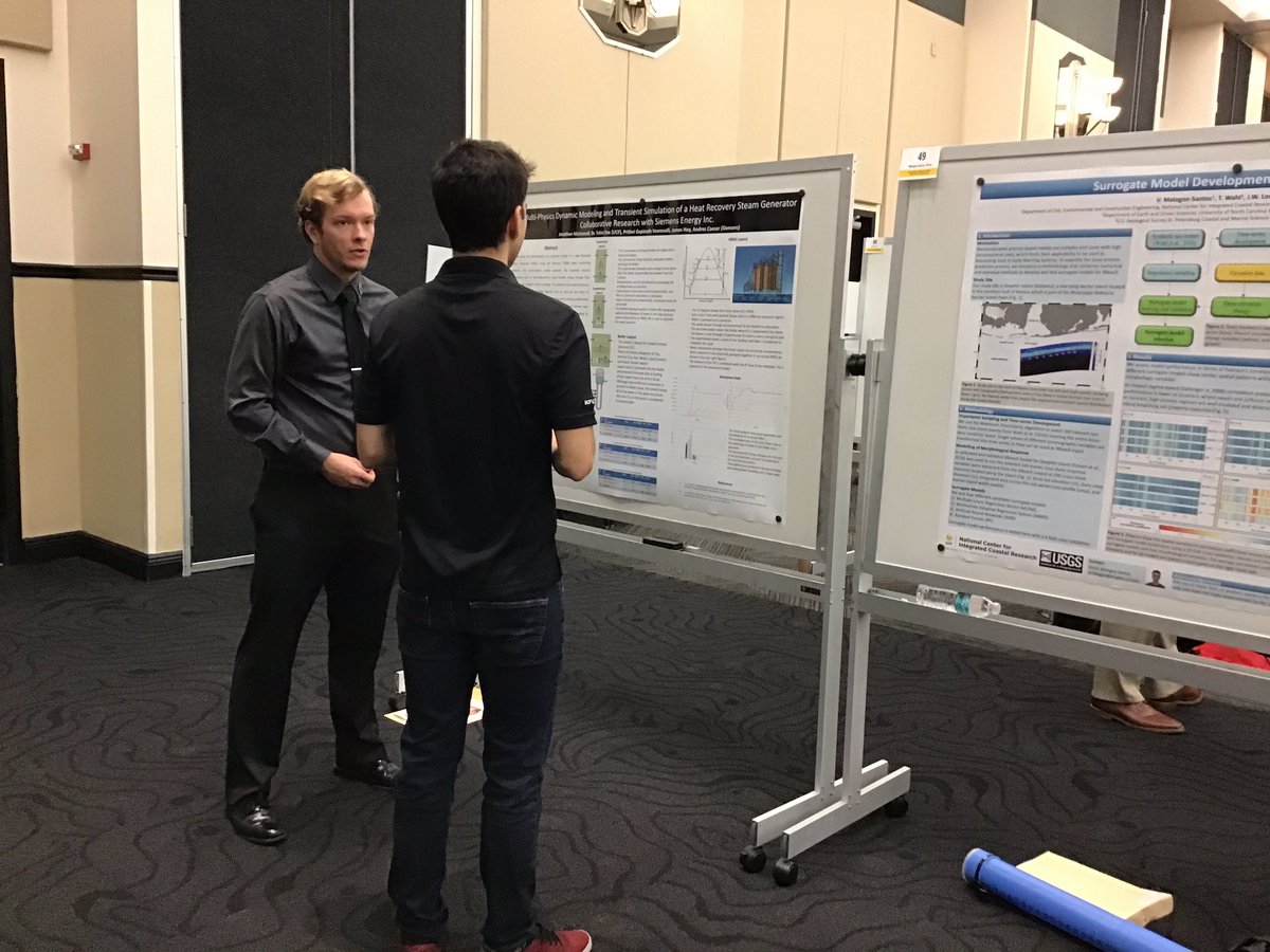 UCFMAE's tweet photo. Check out these awesome posters from our Graduate Research Forum participants. Thanks for representing #ucfmae so well! #UCFResearchWeek @UCFCECS @UCFGradStudies https://t.co/DbYtvVsUxR