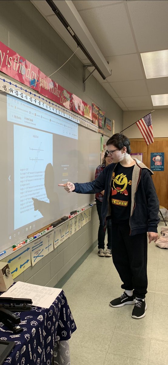 sbranca67's tweet image. Pre-Algebra students use #BookCreator to summarize Angle Pair Relationships @Methacton @MethactonEA @Arcolamsd @StarsonNstarson