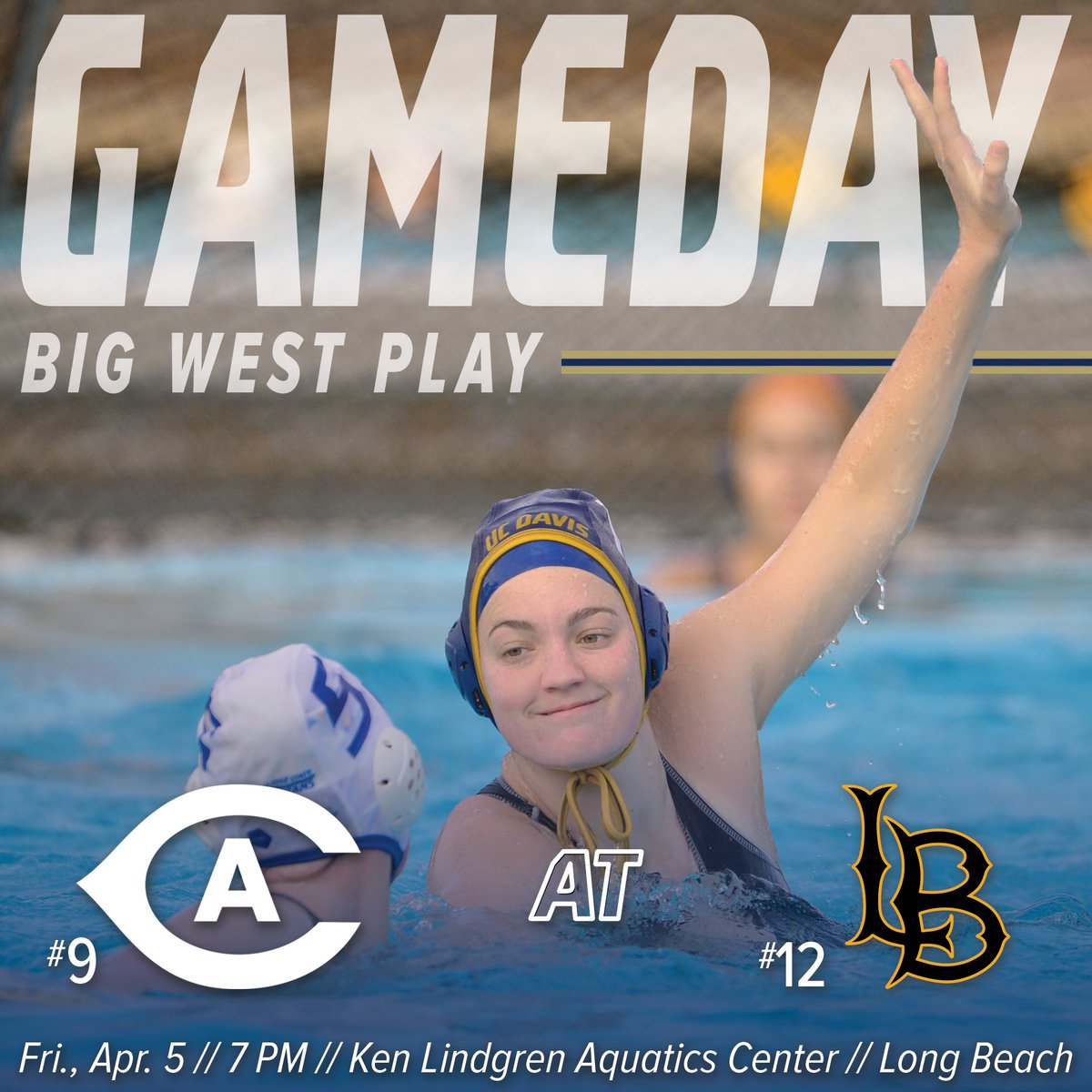 It’s GAME DAY for the Aggies! #️⃣9️⃣ UCD faces #️⃣1️⃣2️⃣ LBSU tonight at 7p. #goats