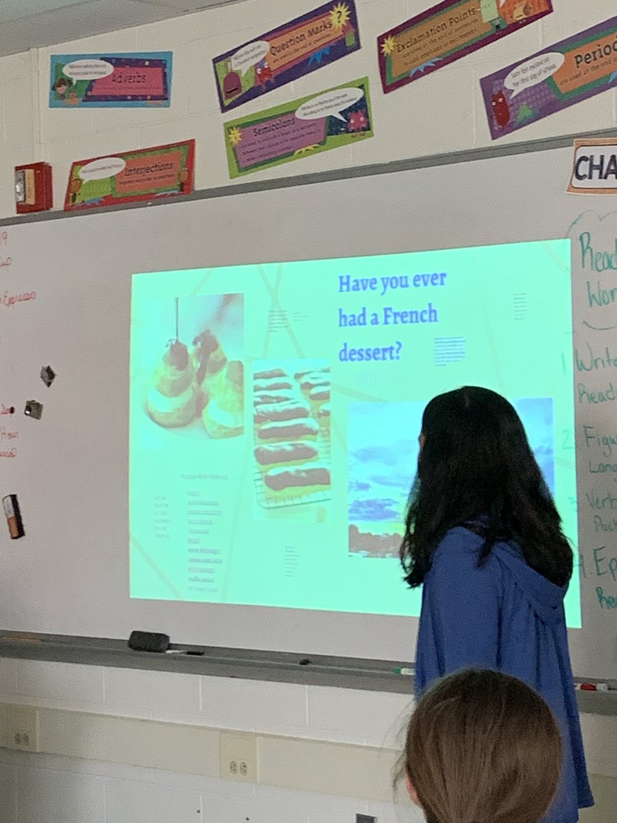 MrsJenkins5LSS's tweet photo. Genius Hour presentations today!!!! #frenchbaking #ediblepresentation @ExeterLSS https://t.co/h38lNeri1J