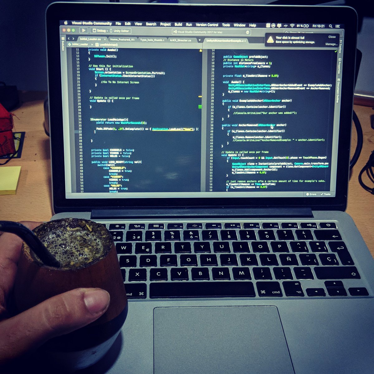 Born2BCoder's tweet image. Codeando y tomando #mate #coderlife #nerdvana