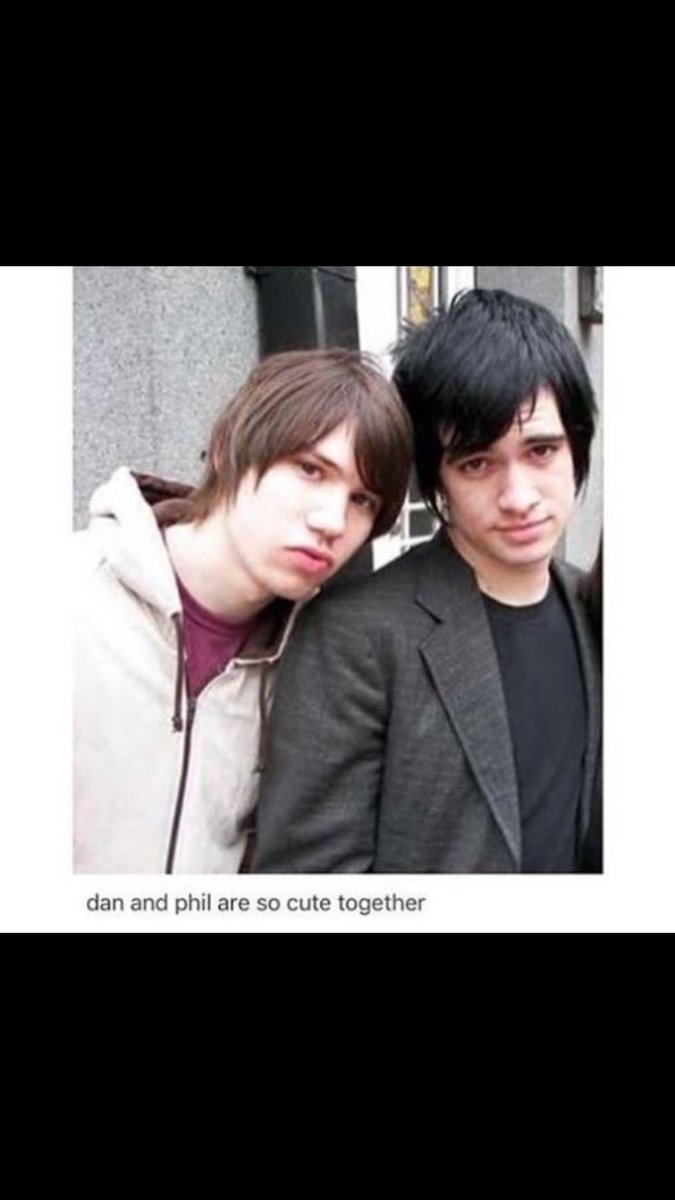 Sad_Killjoy's tweet image. Yup, Dan and Phil are adorable together.