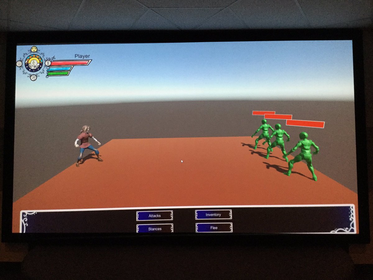 UATGameStudios's tweet photo. Guardians’ Legacy spent this #gamedev build updating the node system, lore, game loop, and feedback loop.  The combat system is up and running with #UI updates and systems design. #techrespect https://t.co/rMRFvQPuQk