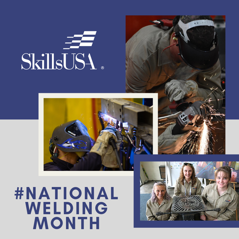 April is #NationalWeldingMonth! 

Did you know a highly skilled welder can earn the salary of a doctor or a lawyer? Welding is one of the very few skills that can earn you a six-figure income without a college degree.