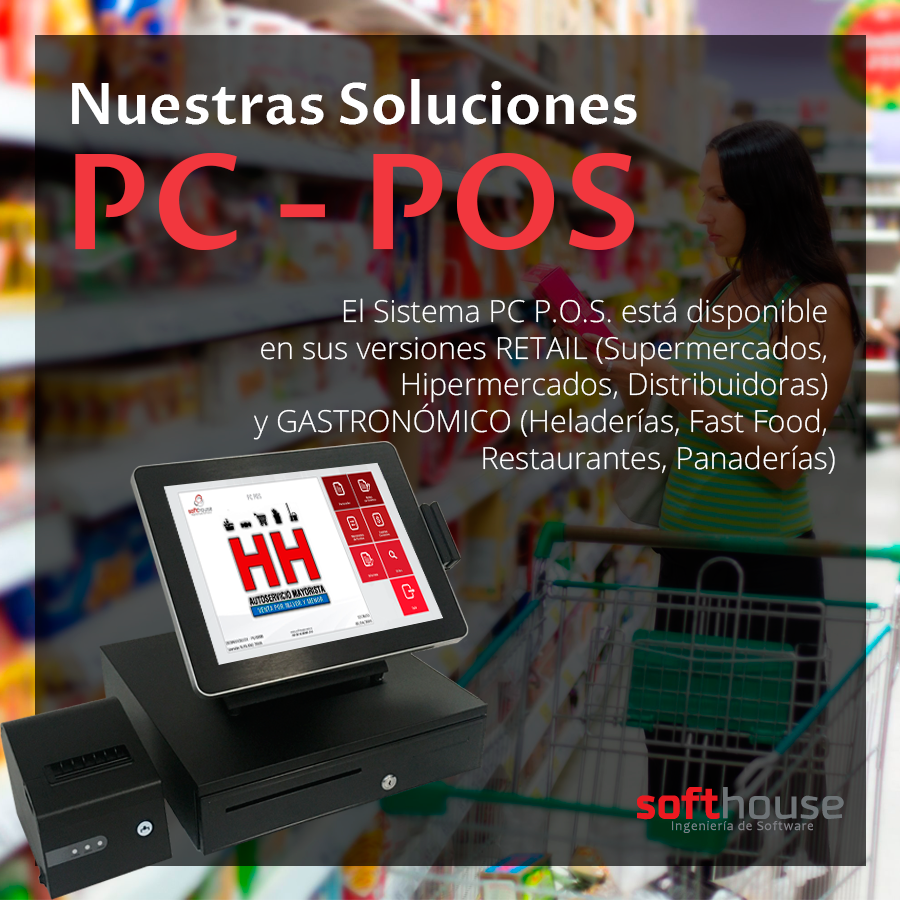 softhousearg's tweet image. El sistema PC-POS fue diseñado para cubrir las necesidades relacionadas con puntos de venta, en una interfaz que garantiza facilidad de manejo y rápido aprendizaje por parte del usuario final, como una visión clara y muy intuitiva por parte de los clientes.