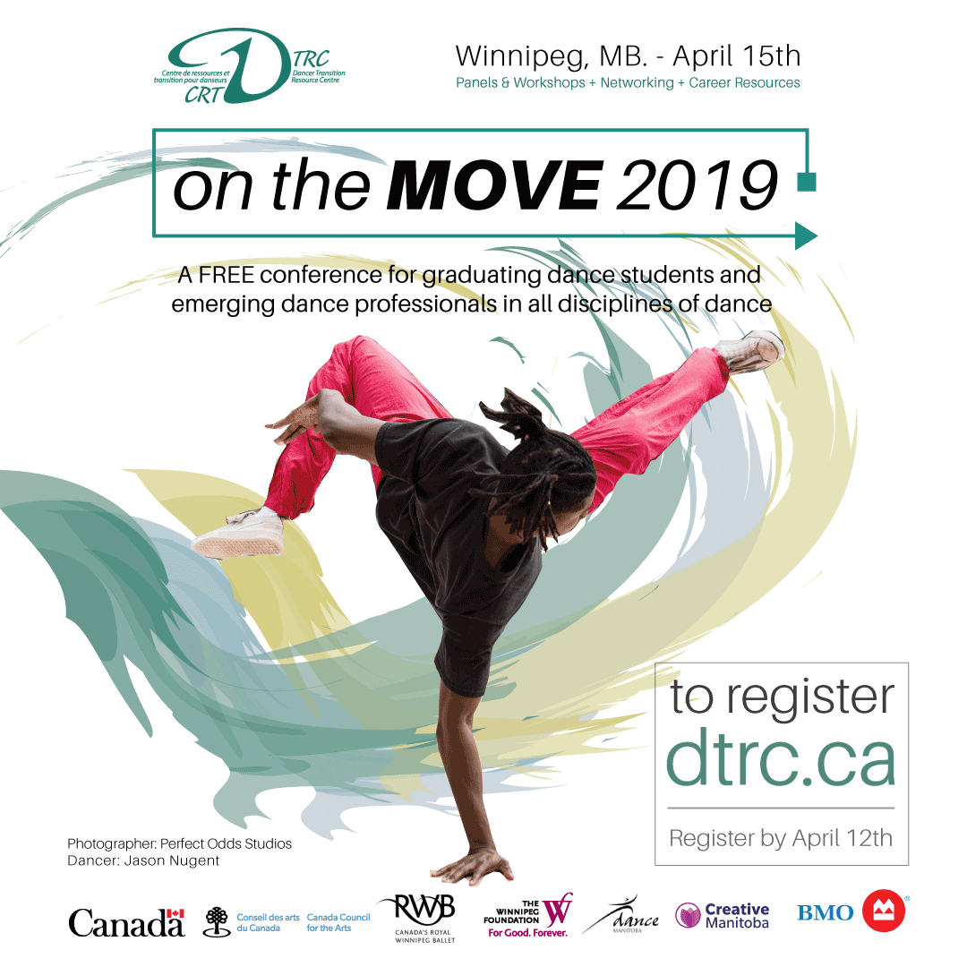 on the MOVE Winnipeg is coming up April 15th <a href="/RWBallet/">Royal Winnipeg Ballet</a>!
Register by April 12th here: bit.ly/OTMWP2019