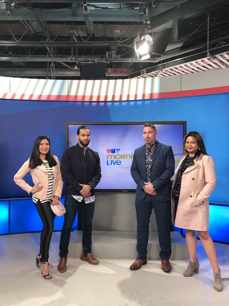 Love this striped dress &amp; #pink #trenchcoat from @rw_co? Also love this twist on the bomber from @oldnavy!

We paired Maureen &amp; Steffi’s #OOTD with #shoes and #accessories from <a href="/poppy_peonies/">Poppy&Peonies</a>, @lechateaustyle and <a href="/ShopprsDrugMart/">Shoppers Drug Mart</a>!

x.com/CTVOttMornLive…
x.com/20YS/status/11…