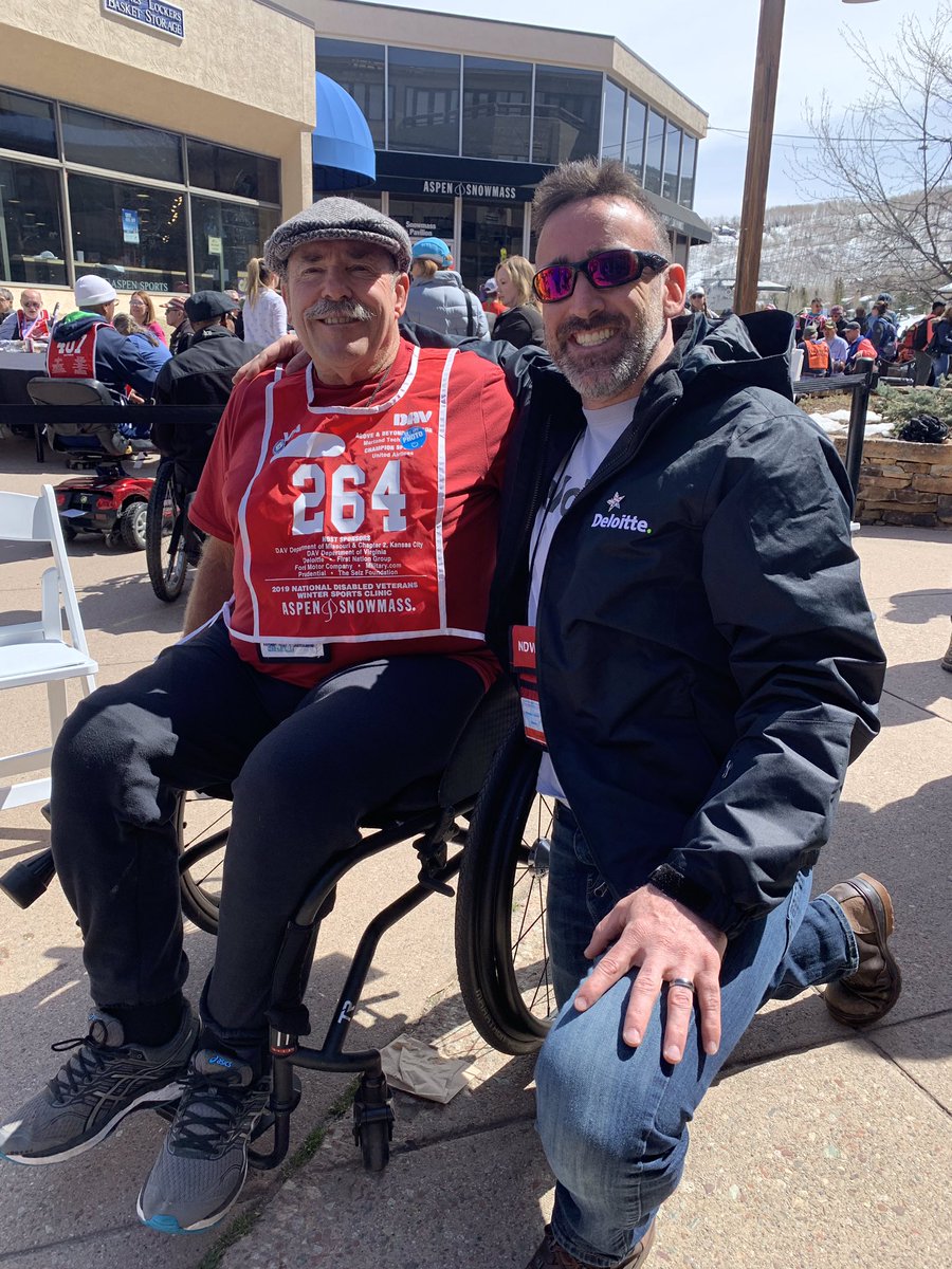 bchurchin48's tweet photo. Had the pleasure to meet Clint, an ARMY Comms Specialist with some incredible jump stories with the Sudanese ARMY during his service. Another amazing #Veteran enjoying the #NDVWSC using #adaptivesports for recovery. @DeloitteGov @Sports4Vets @DAVHQ https://t.co/Fkp5JqEPBP