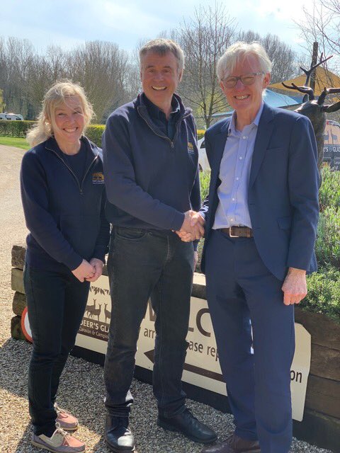 DeersGlade's tweet photo. Today we welcomed Norman Lamb MP to Deers Glade Caravan &amp; Camping Park with the owners David &amp; Heather Attew. He continues to show his support to North Norfolk Tourism which is worth £505 million pounds to the economy and employing some 11,300 jobs across the sector. #tourismweek https://t.co/FRzaMcpXth