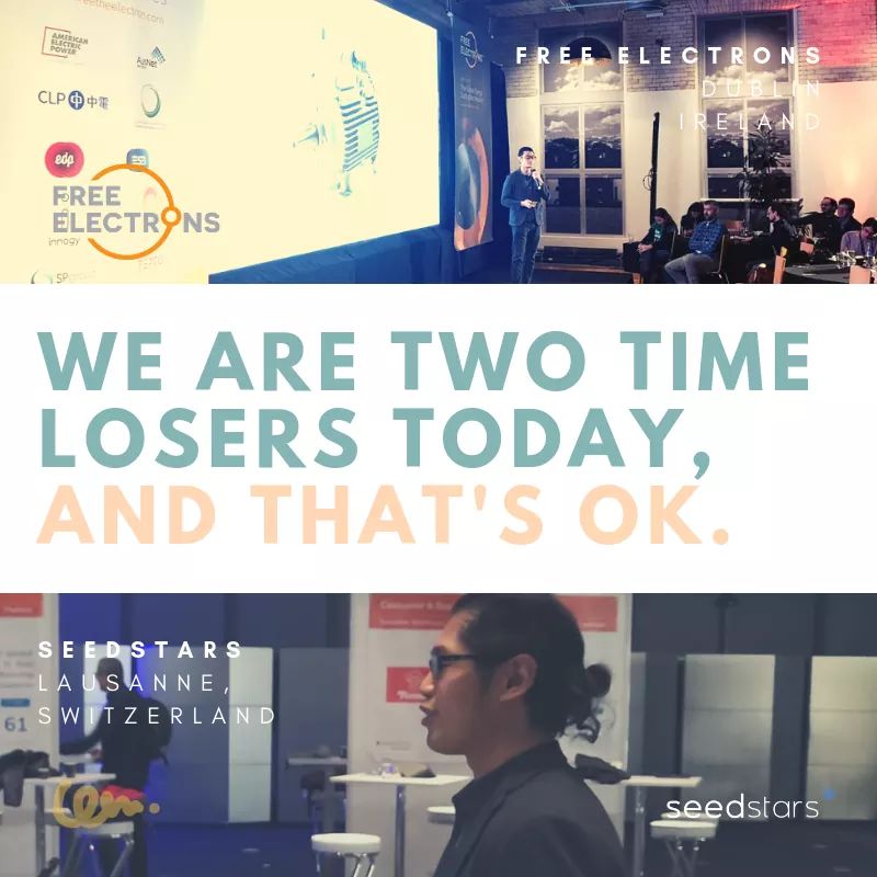 OneWattXYZ's tweet photo. #Success has been defined as the ability to go from #failure to failure without losing #enthusiasm.

But who lost better? 

Reply to this tweet:
❤️ for Enzo &amp; @freeelectrons19
😆 for Pao &amp; @Seedstars 

#FreeElectrons19 #SeedstarsSummit2019 #FreeElectrons #Seedstars https://t.co/jbR8c6nWzD