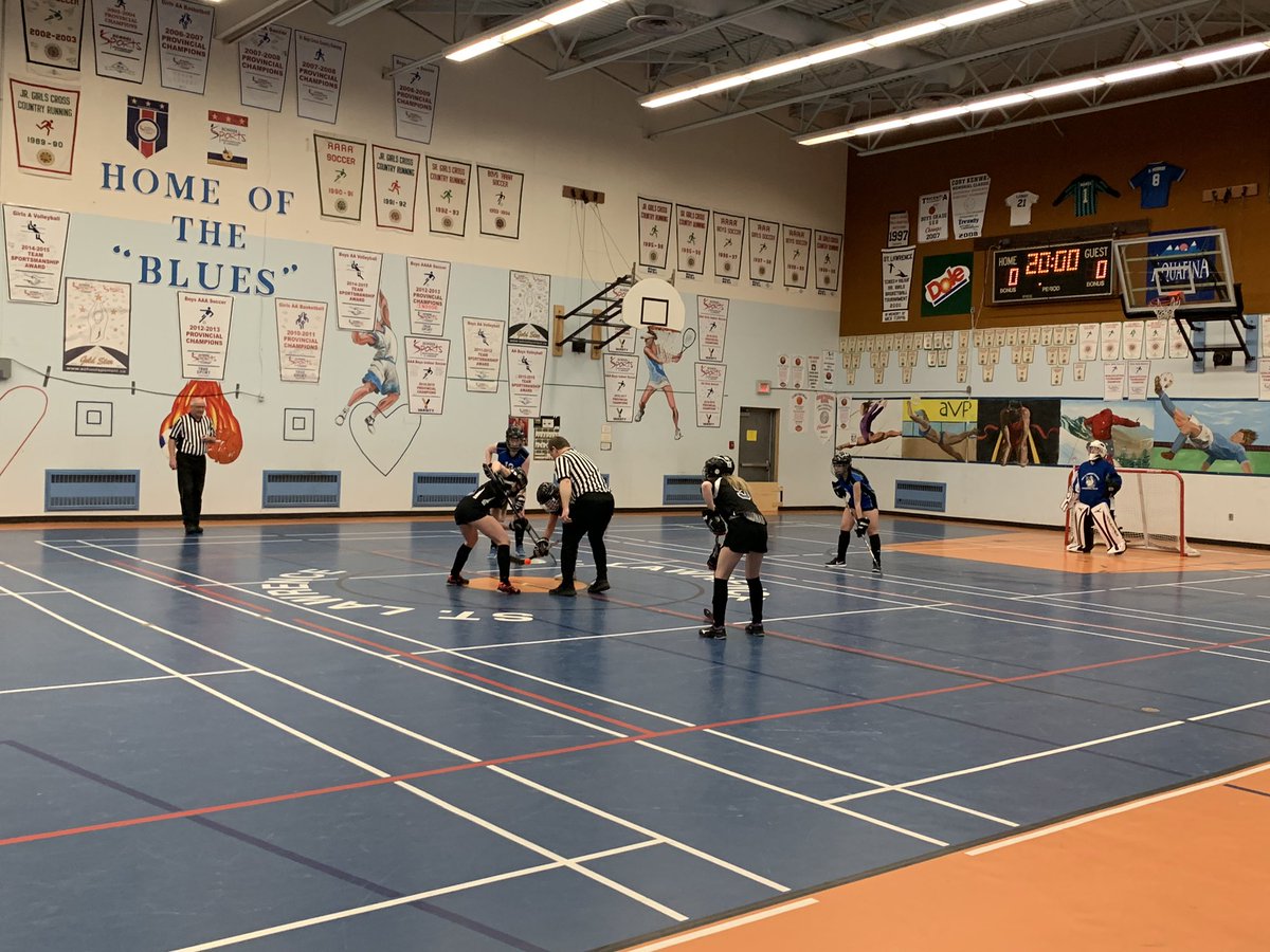 mpittman3's tweet photo. A Girls Ball Hockey #SSNLprovincials @slablues  defeat @BurgeoAcademy  4-0.
@SJAjags  defeat @StMarksNL  9-7. Next up is the battle of Labrador between EG Lambert and Lab Straits. https://t.co/mWQcuHldWa