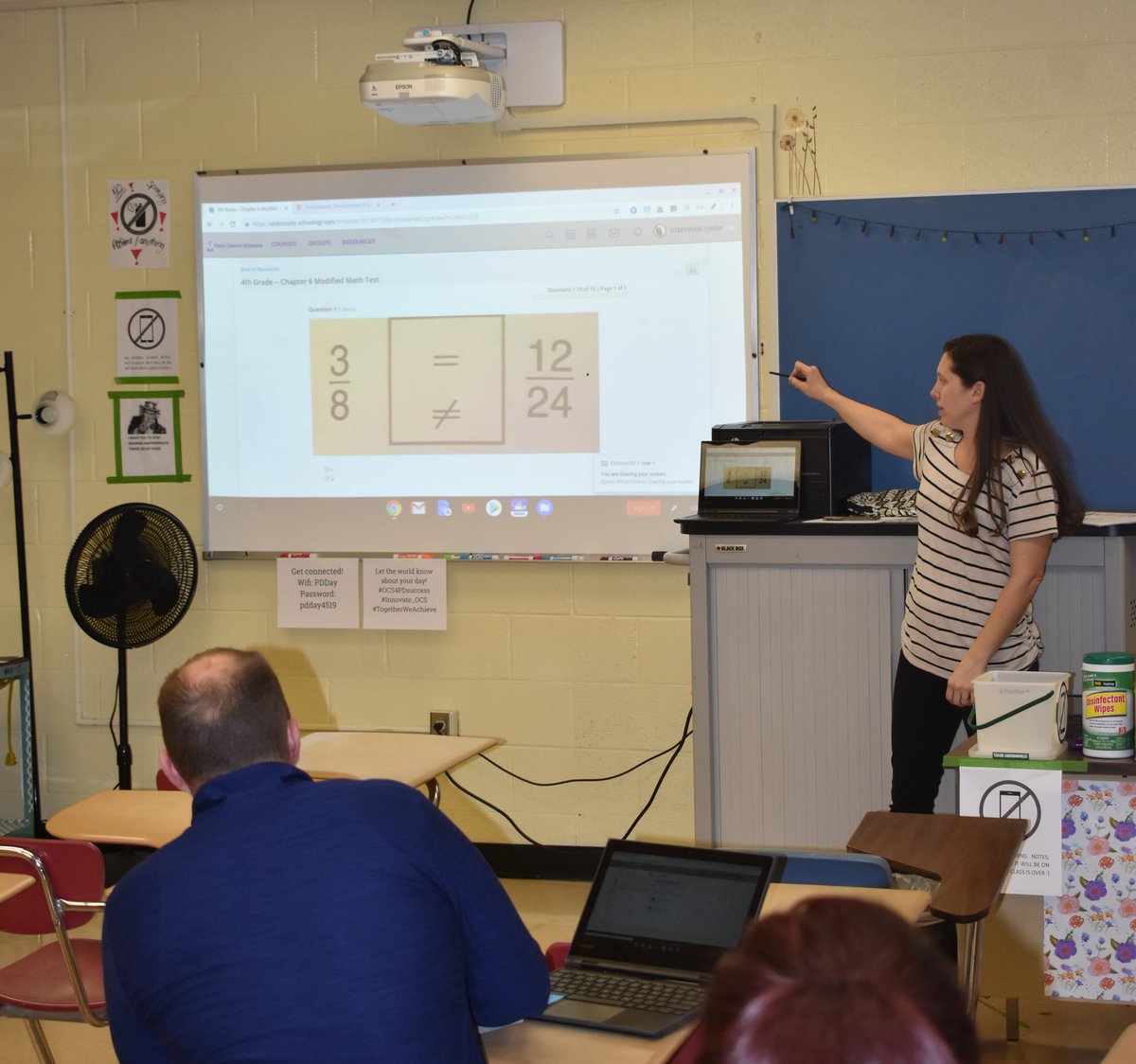 Innovate_OCS's tweet photo. The Elementary Choose Your Tech PD is now in session.   @OhioCounty1 #Innovate_OCS #TogetherWeAchieve #OCS4PDSuccess https://t.co/gcoWmP1dvZ