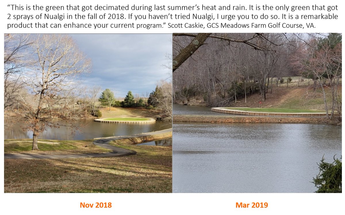 Aquaritin_Turf's tweet photo. VA, MD and PA Golf Course Superintendents....Love #Chesapeake...why not lower your N use without losing turf quality..Trial for free http:/nualgipromo.com/golf
#vgcsa #gcsaa #maagcs #cpgcsa #pagcs #turfnet #turf #turfhealth https://t.co/daXDyAvnLp