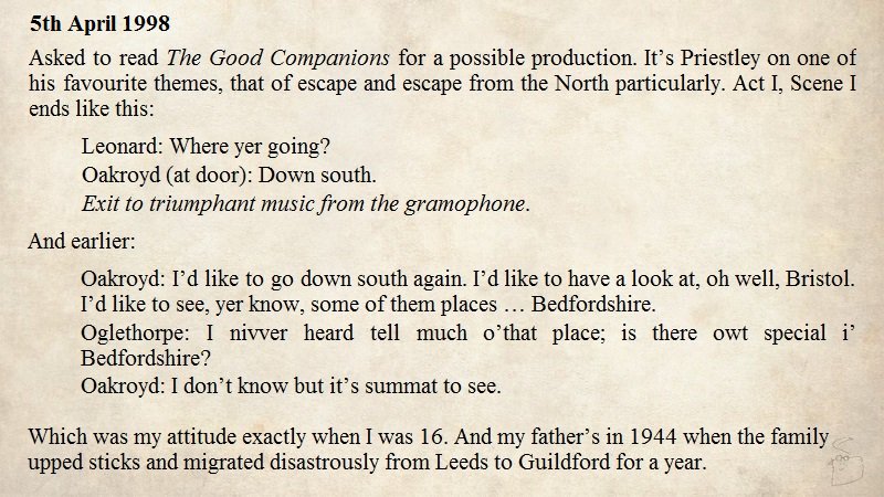 Alan Bennett Diaries tweet media