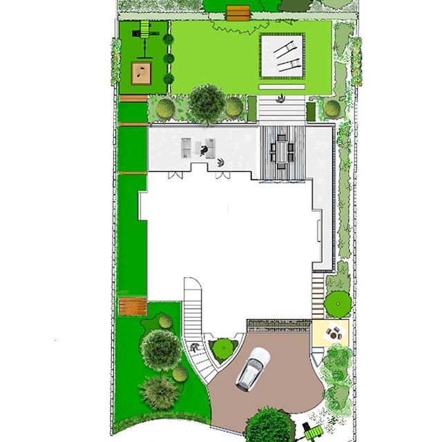 About to start an exciting new project in Gerrards Cross.  Our design will modernise a sloping family garden, creating new spaces for parents and the children.  Pleased to be working with @lifestylegardenslimited  on the build. #landscaping #gardens #ins… bit.ly/2G1K10G