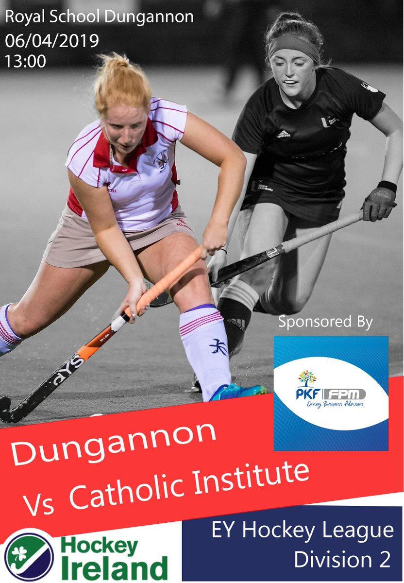 DungannonHC's tweet photo. TOMORROW | Dungannon Ladies v Catholic Institute. 13:00 at Royal School Dungannon. All Support appreciated. #DLHC #EYHL2 ❤️🏑👍 https://t.co/U3wMBWawWC