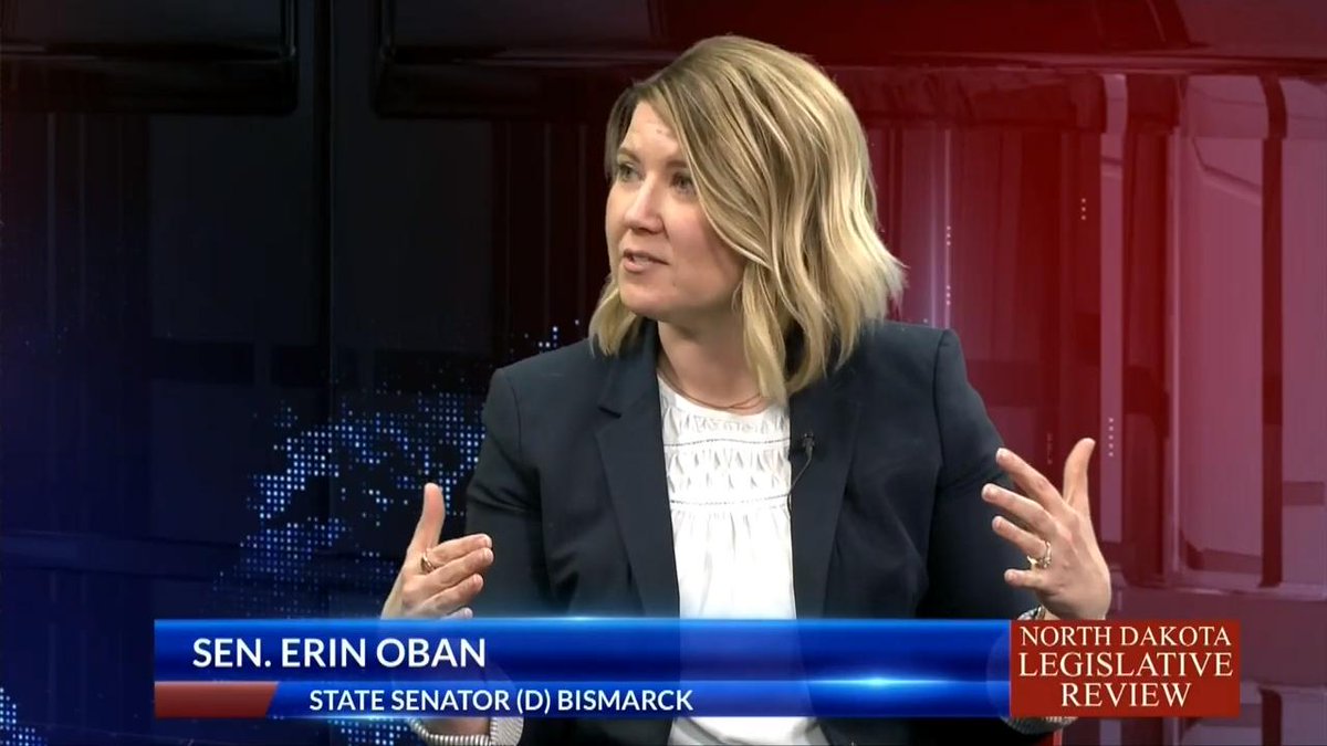 NDSenDemNPL's tweet photo. Tune into @prairiepublic tonight to watch @ErinOban on the weekly Legislative Review. https://t.co/TkaeA0xH6t #ndleg #ndpol https://t.co/OINqkCkmrd