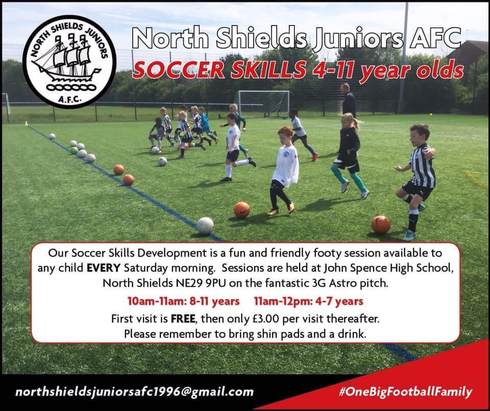 NSJAFCdev's tweet photo. Dry weather forecasted for tomorrow’s Soccer Skills Development sessions 👍

See you all from 10am 👌

#ForAllBoysAndGirls #EverySaturdayMorning
#LetThemPlay

#OneBigFootballFamily https://t.co/ogvNuOpdI5