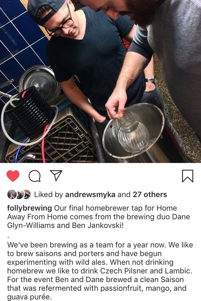 Don’t forget to drop by <a href="/FollyBrewing/">Folly Brewing</a> this Saturday for a glass of this tasty tropical treat 😀🌴