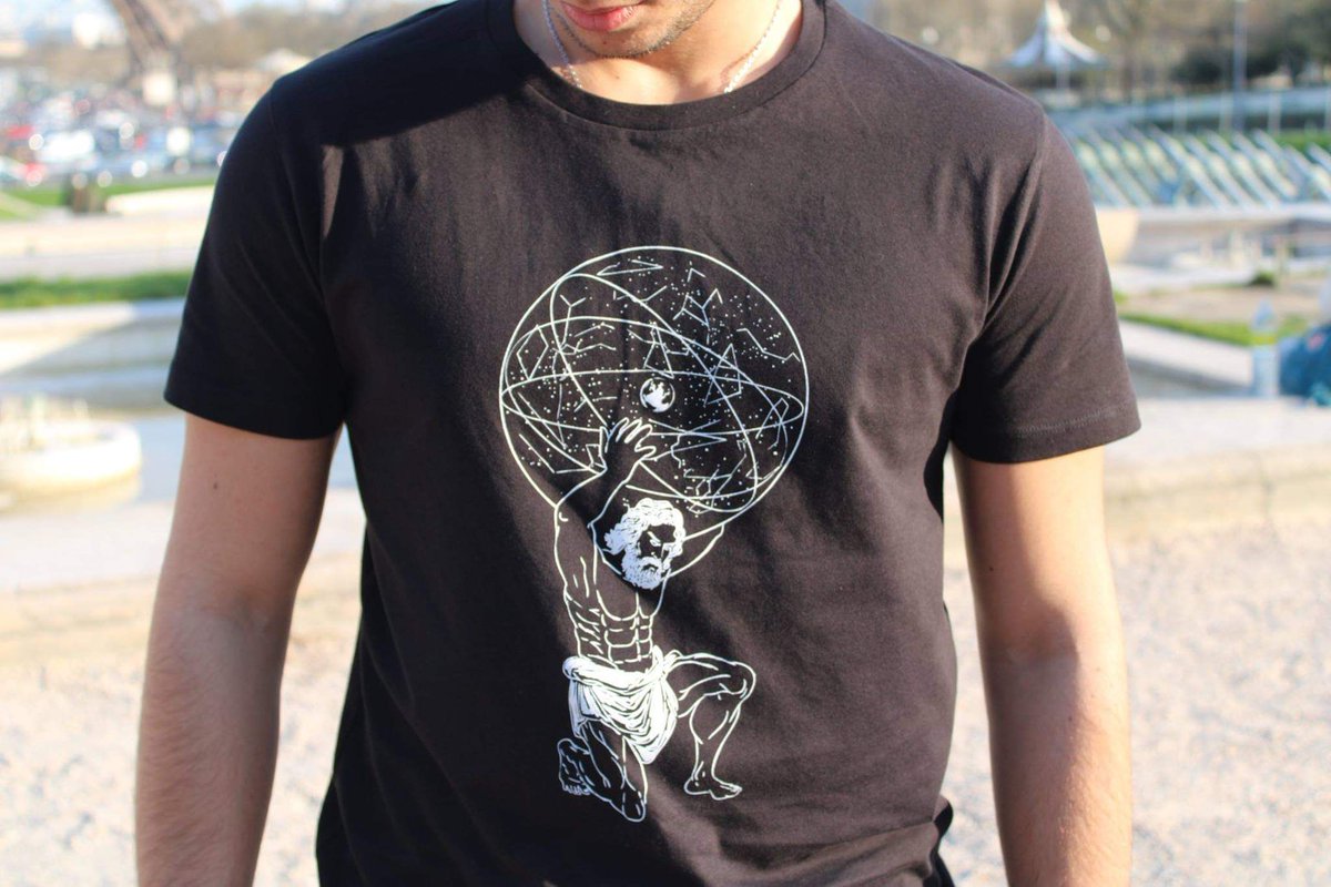 AstralTextile's tweet photo. Le T-Shirt #Atlas est à vous pour 20 euros seulement ! #bio #tshirt #mode https://t.co/0iukGYlV7S