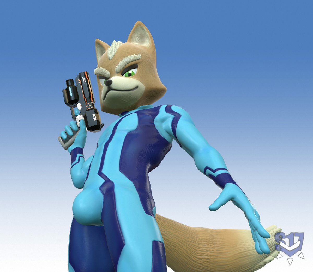 Zero Suit Fox x2! 