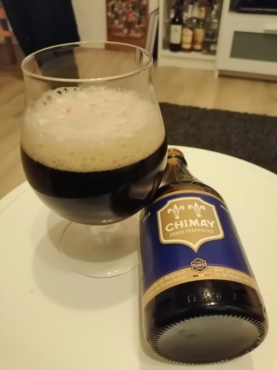 Always a pleasure #ChimayBlue