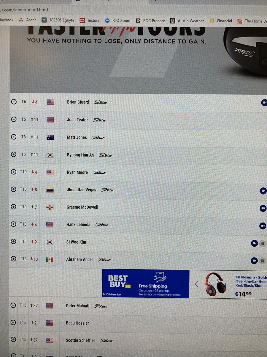 Nick_Vargo's tweet photo. Check him out! @Graeme_McDowell making that cut. Let’s get this back to back win!! https://t.co/JDBhnuQ2HG
