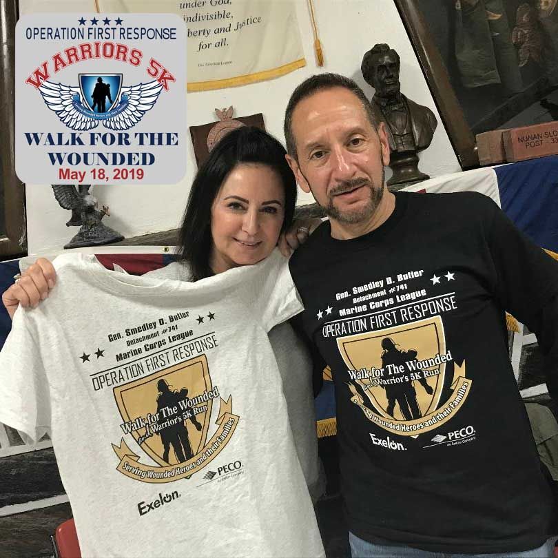 _OFR's tweet photo. Don't the t-shirts for this years #WFTW look great! The black t-shirts will be on sale the day of the Walk for $15. Don't forget to get yours! #FridayFeeling #FeelGoodFriday #FollowFriday #OperationFirstResponse #SupportOurVeterans #SupportOurTroops #Military #America #Charity https://t.co/rTIIatq1QS