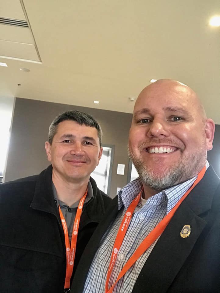 VoteRoberson's tweet photo. Yesterday, Dave had the pleasure of attending the @romechamber's #ConfluenceRome conference with his Leadership Rome classmates. It was especially awesome to see what the young people in our community are doing with technology. The future is bright! https://t.co/Djus4TrhVr