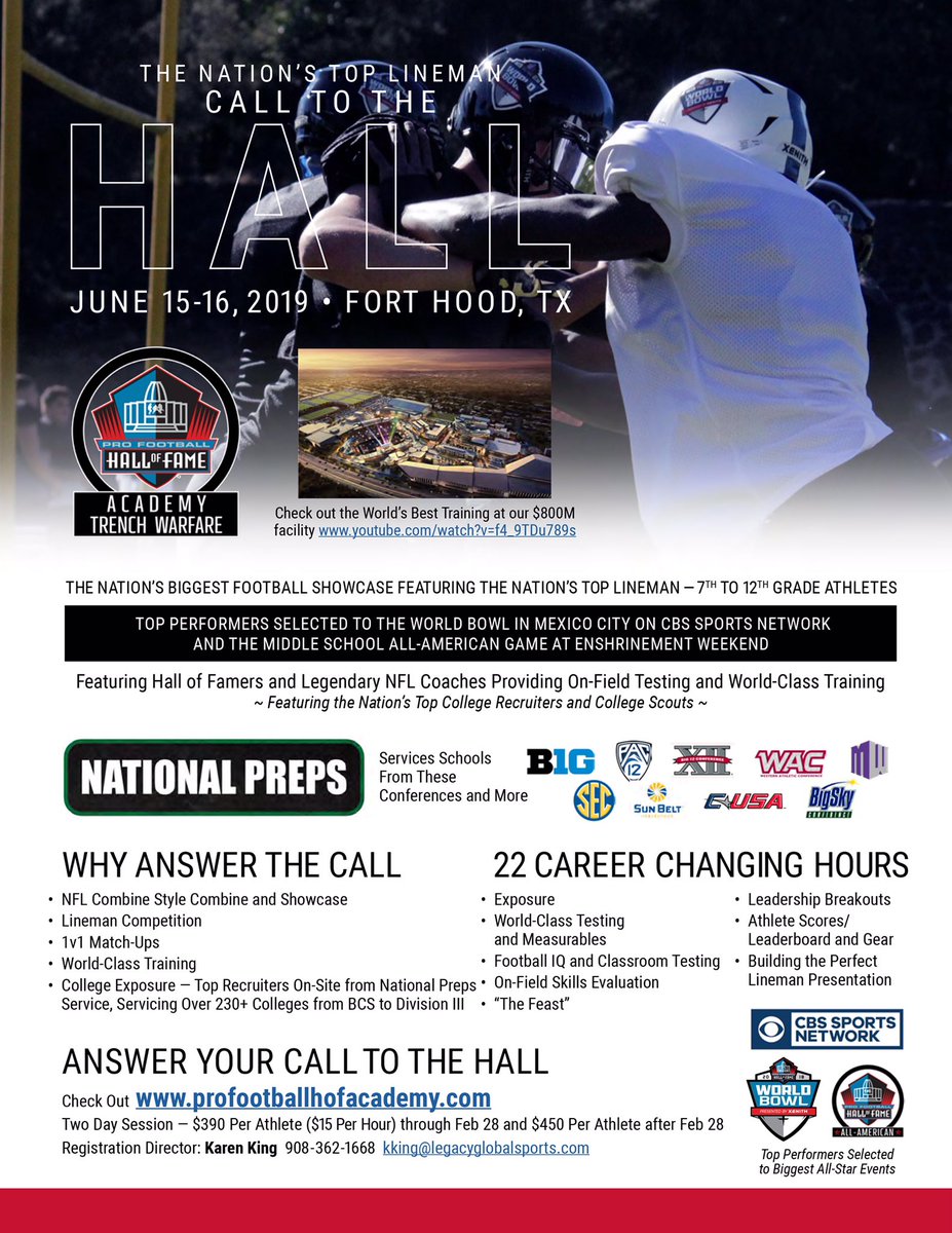 MikeM_Scout's tweet photo. 🚨 SAVAGE ALERT 🚨 
This event certainly isn’t for the weak. @PFHOFAcademy is putting on the #TrenchWarfare to be held where soldiers roam...Killeen Texas🇨🇱‼️ The time has come for the gritty savages to compete ‼️
#TexasAthlete #TrenchWarfare #TrenchWork #TrueSavage https://t.co/mWnaRn2ihQ