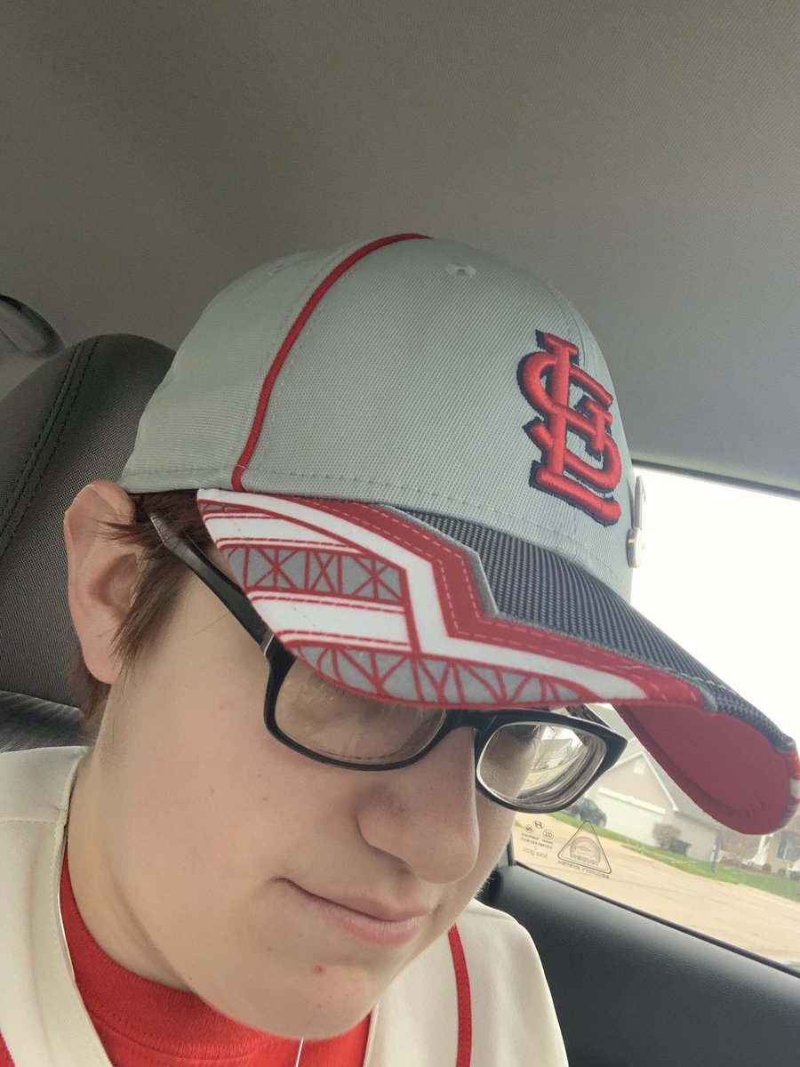 TrueBlueNat2018's tweet photo. I’m ready for @Cardinals home opener from my head to my feet. #TrueBlueNation #TrueCardinalNation
-@AlyssaSchremmer https://t.co/6hZVAVMwdq