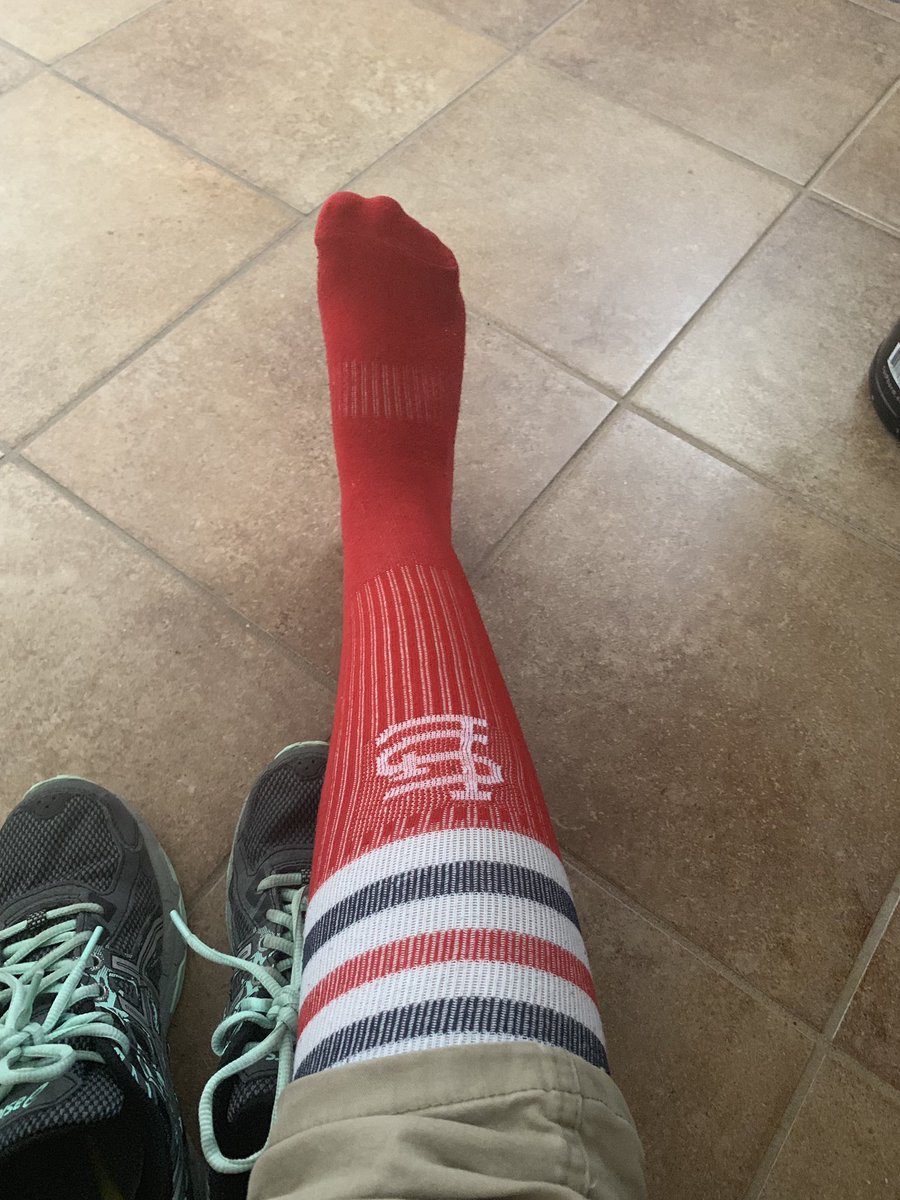 TrueBlueNat2018's tweet photo. I’m ready for @Cardinals home opener from my head to my feet. #TrueBlueNation #TrueCardinalNation
-@AlyssaSchremmer https://t.co/6hZVAVMwdq