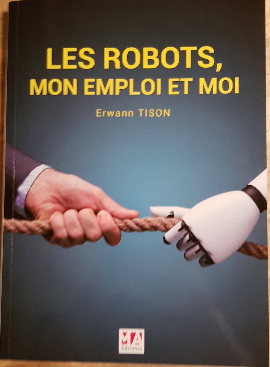 Erwann_TISON's tweet photo. Un plaisir d'être intervenu sur la table-ronde "#IA et humanité" pour présenter "les robots, mon emploi et moi" et débattre des effets de la révolution numérique sur le travail, lors de la 1ère journée Innov'days organisée par @ADVENTSC 👍 https://t.co/aLxiNk8h7g
