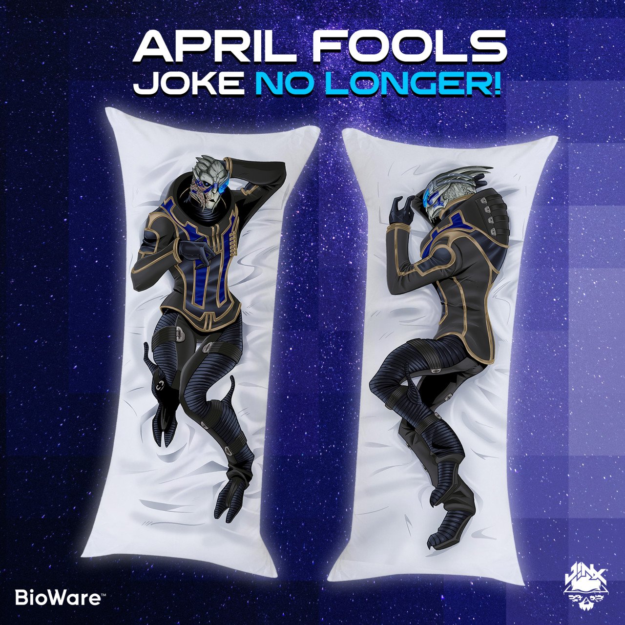 💀J!NX on Twitter "Did you preorder your masseffect Garrus Body Pillowcase yet? Don't wait too