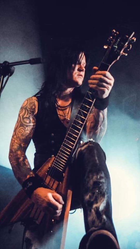 Hoods are off.... Juppe Sutela is a Kouvola born and bred guitarist, also known from goth metal act To/Die/For. #mercurycircle #newdoom @juppetdf #musicalert
